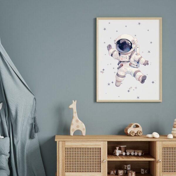 Posterbild Kinderposter Astronaut Kinderzimmer – Bild 4