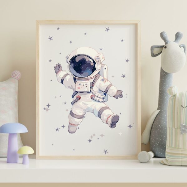 Posterbild Kinderposter Astronaut Kinderzimmer – Bild 2