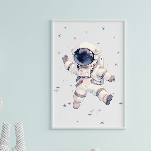 Posterbild Kinderposter Astronaut Kinderzimmer – Bild 3