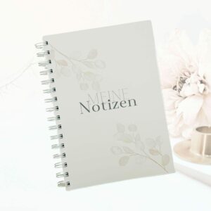 Notizbuch A5 / Notizen / Schreibheft / Notizblock gepunktet