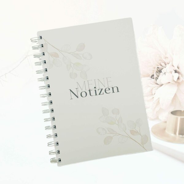 Notizbuch A5 / Notizen / Schreibheft / Notizblock gepunktet