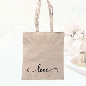 Stofftasche Baumwolltasche love Einkaufstasche