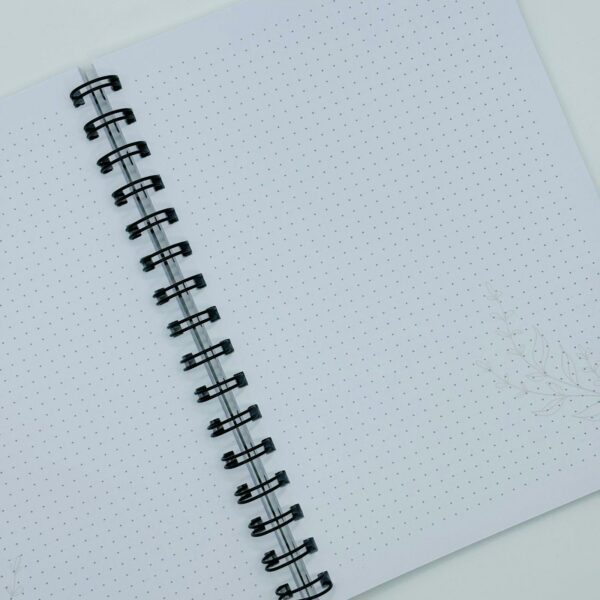 Notizbuch A5/ Notizen /Schreibheft /Notizblock gepunktet – Bild 4