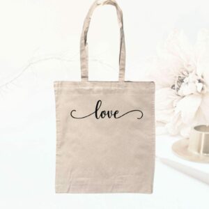 Stofftasche Baumwolltasche love Einkaufstasche