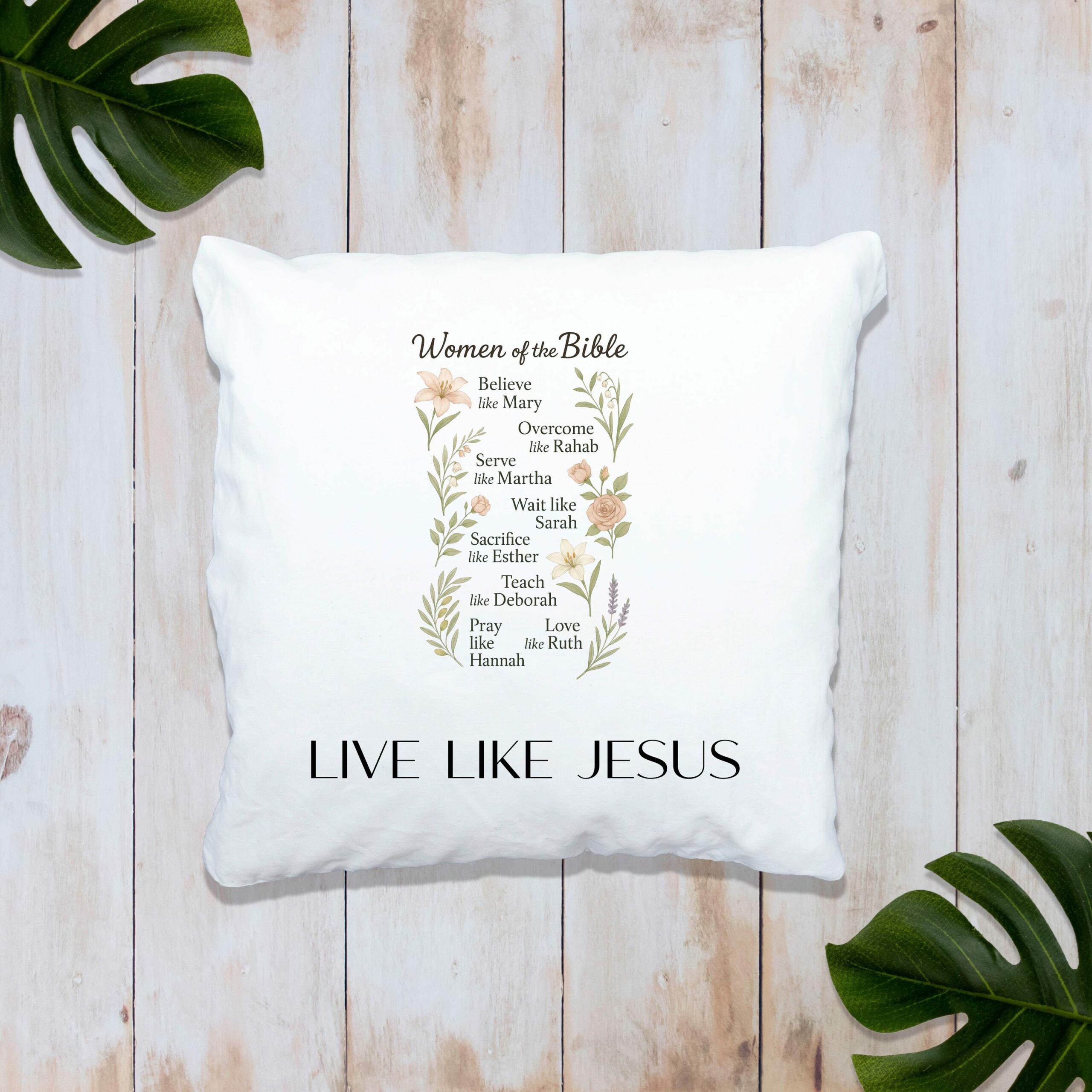 Christliche Kissenhülle I Kissen I Bibelvers I christliche Geschenkidee I Kissenbezug