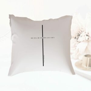 Christliche Kissenhülle I Kissen I Bibelvers I christliche Geschenkidee I Kissenbezug I Jesus ist der Weg, die Wahrheit und das Leben.