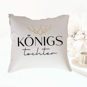 Christliche Kissenhülle I Kissen I Bibelvers I christliche Geschenkidee I Kissenbezug I Königstochter