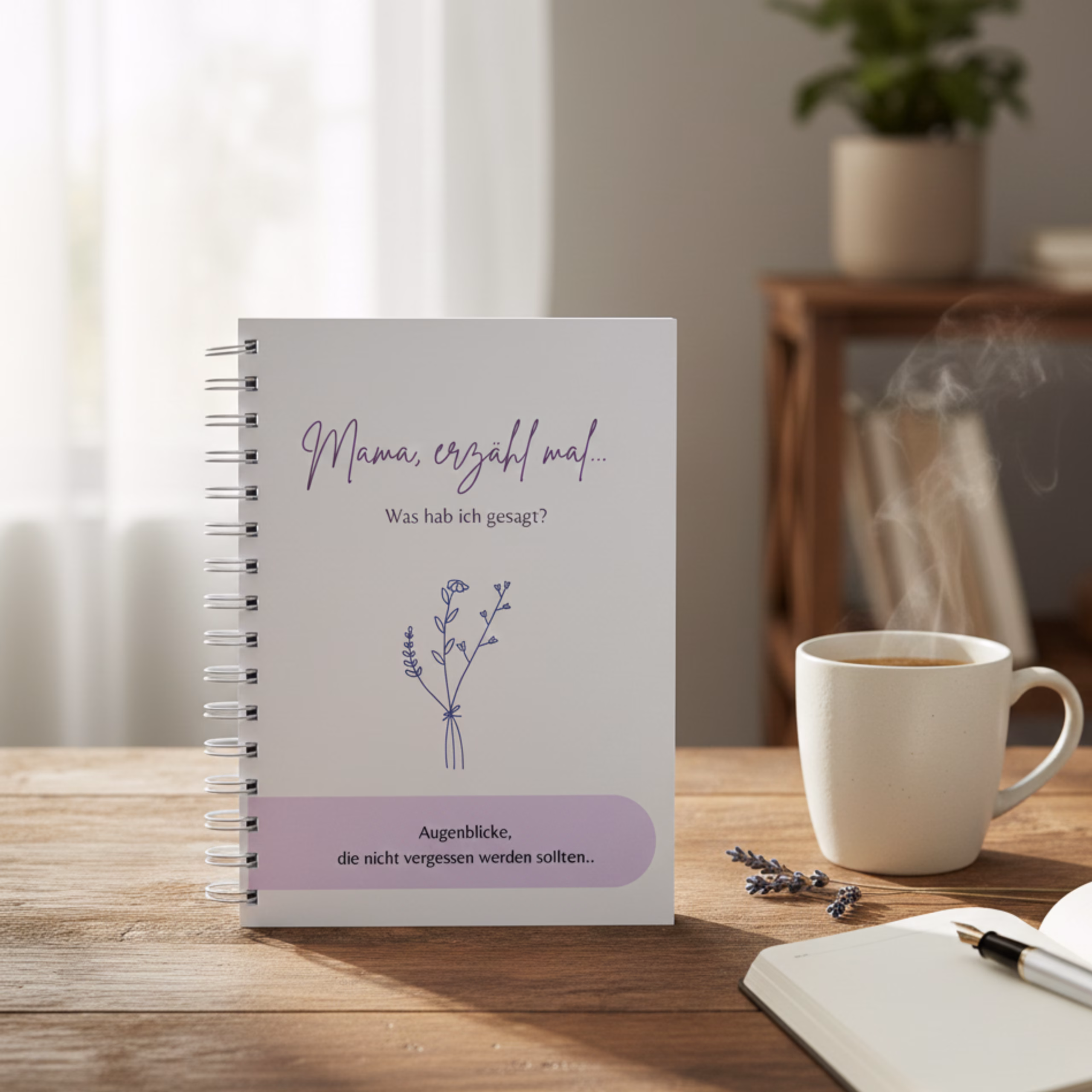 Notizbuch A5 – Mama, erzähl mal..