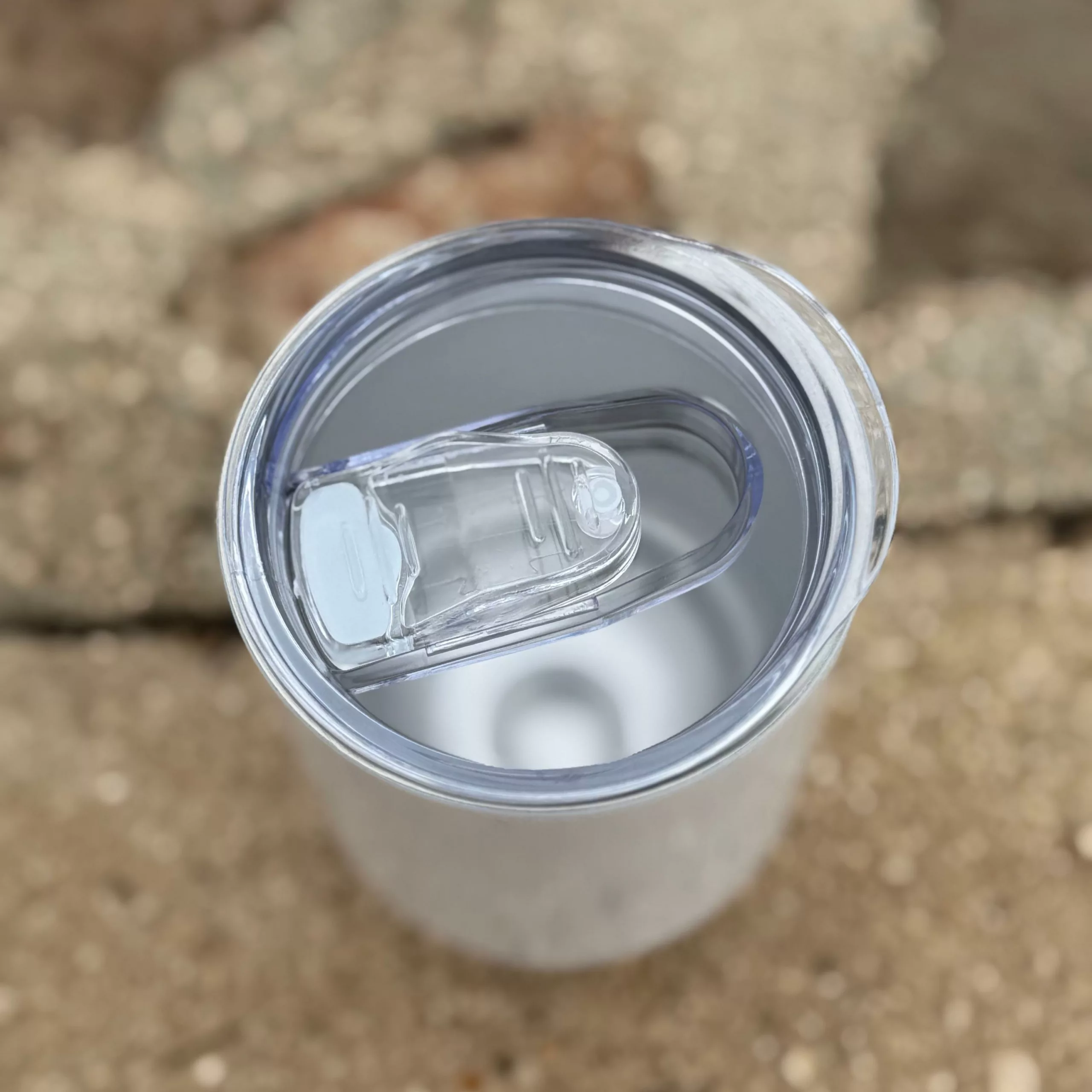 Thermobecher in weiß I Sola Gratia I Allein deine Gnade I christliches Motiv I Kaffee I Tee I Tasse I Edelstahltasse – Bild 3