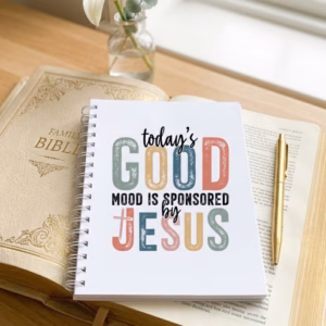 Notizbuch - Todays Good Mood is sponsored by Jesus